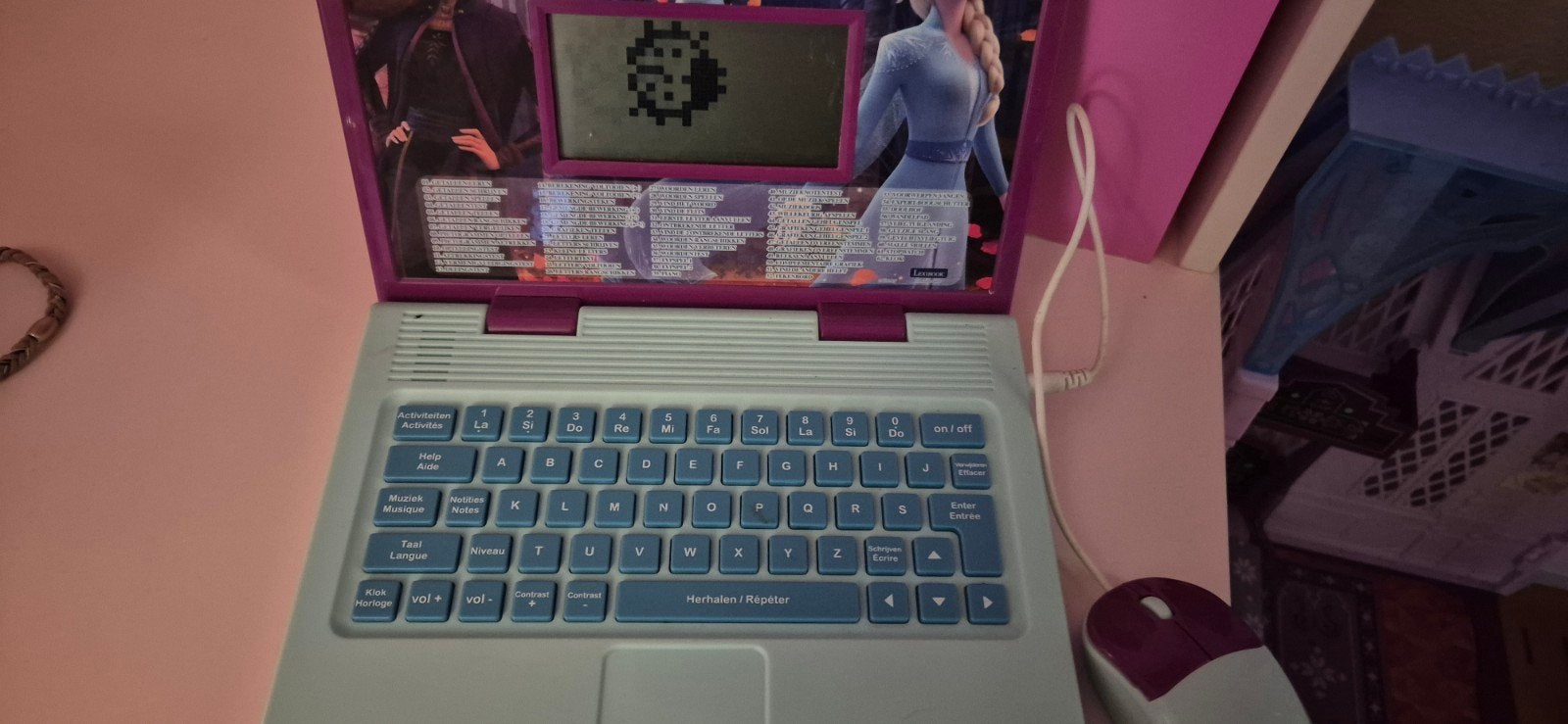 Frozen 2 Lexibook Educatieve Laptop met Muis, Ophalen, Zo goed als nieuw