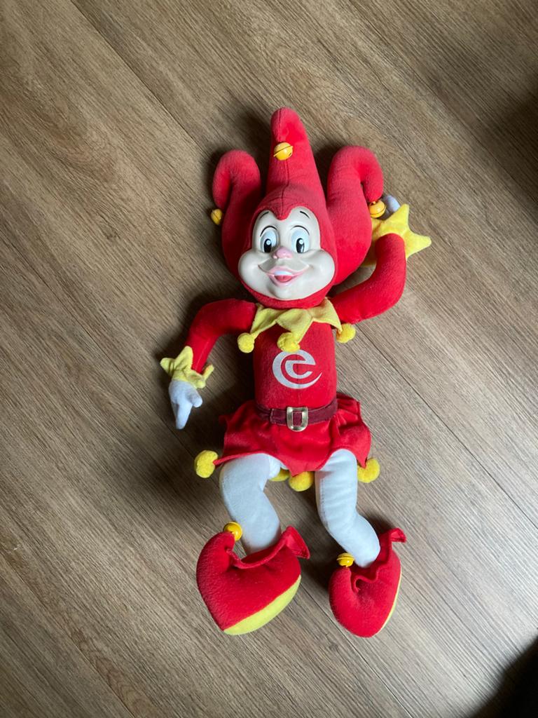 Oudere Pardoes knuffel van de Efteling 60 cm., Ophalen of Verzenden, Zo goed als nieuw, Overige typen