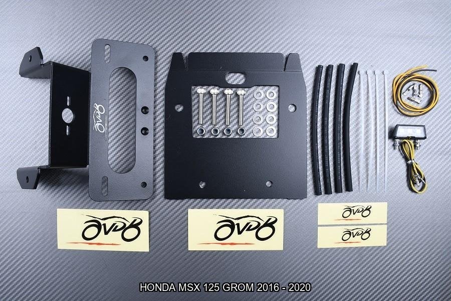 Korte Kentekenplaathouder HONDA MSX GROM 125 2016 - 2020