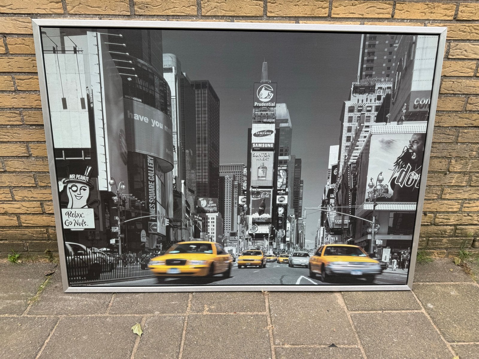 Mooie lijst van New York, 1,50m x 1,00m, Ophalen of Verzenden, Gebruikt, 125 cm of meer, Foto of Poster