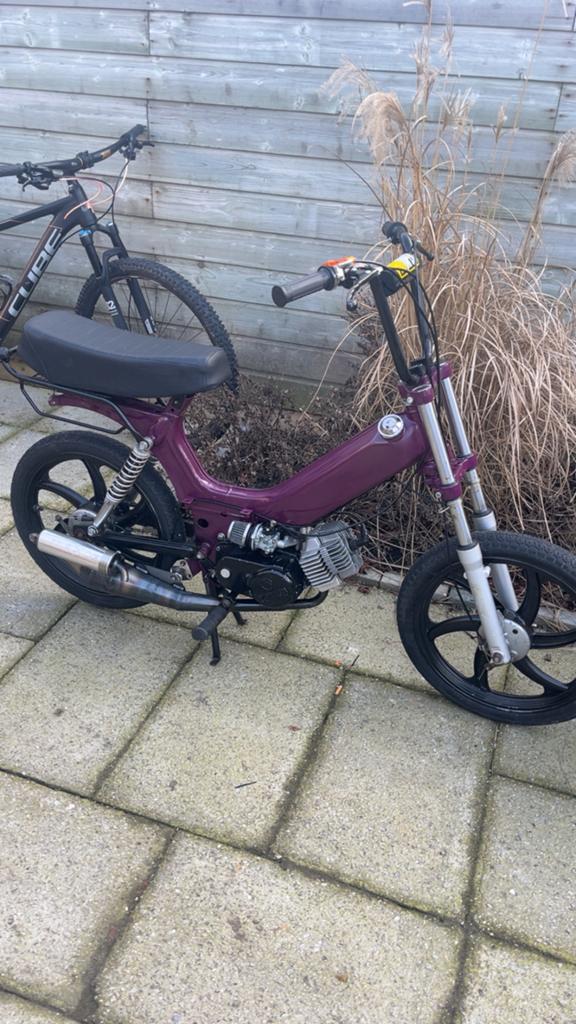 Tomos a 35 65cc blauw kenteken met papieren, Fietsen en Brommers, Brommers | Tomos, Ophalen, Zo goed als nieuw, Standard