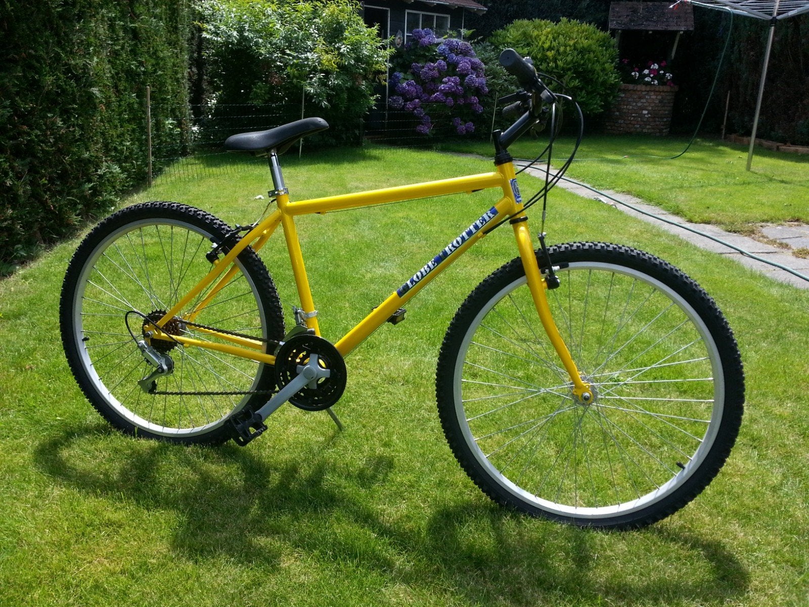 Gele Globe Trotter Mountainbike - Herenfiets, Minder dan 45 cm, Ophalen, Overige merken