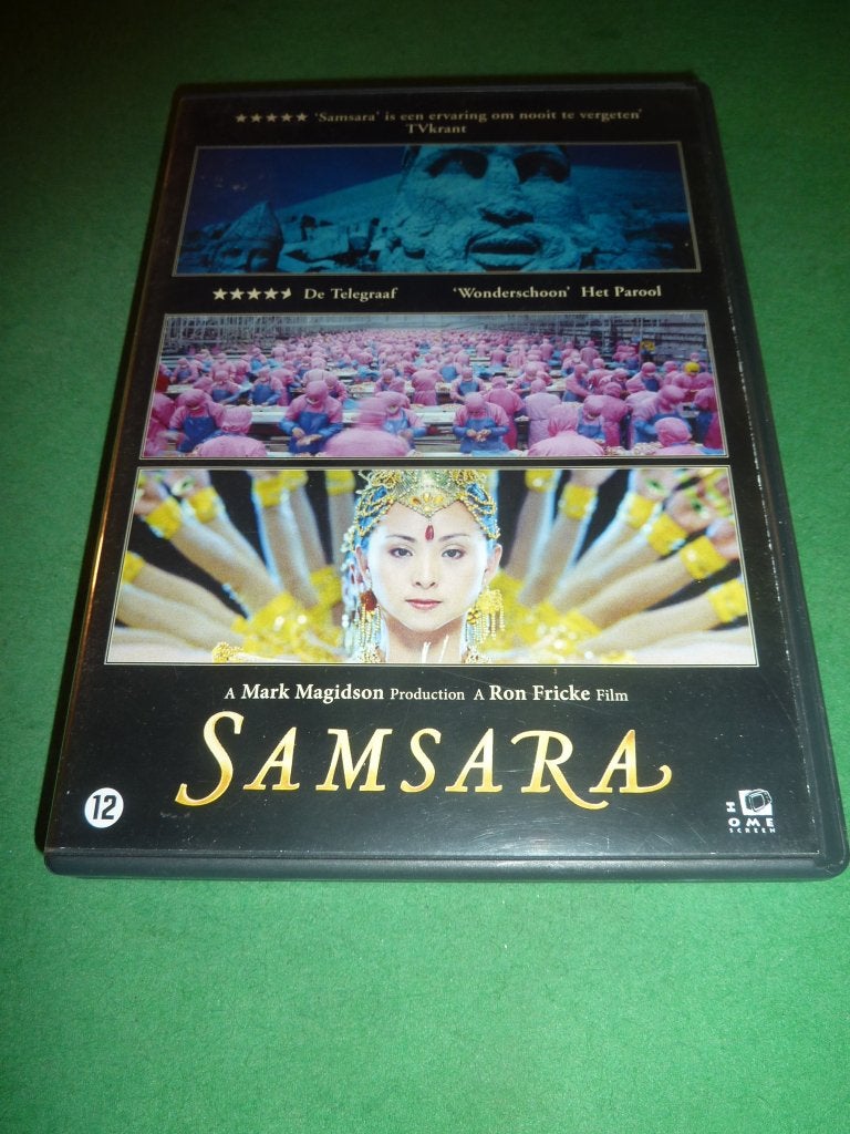 SAMSARA Ron Fricke dvd, Cd's en Dvd's, Verzenden, Alle leeftijden, Nederlands, Zo goed als nieuw