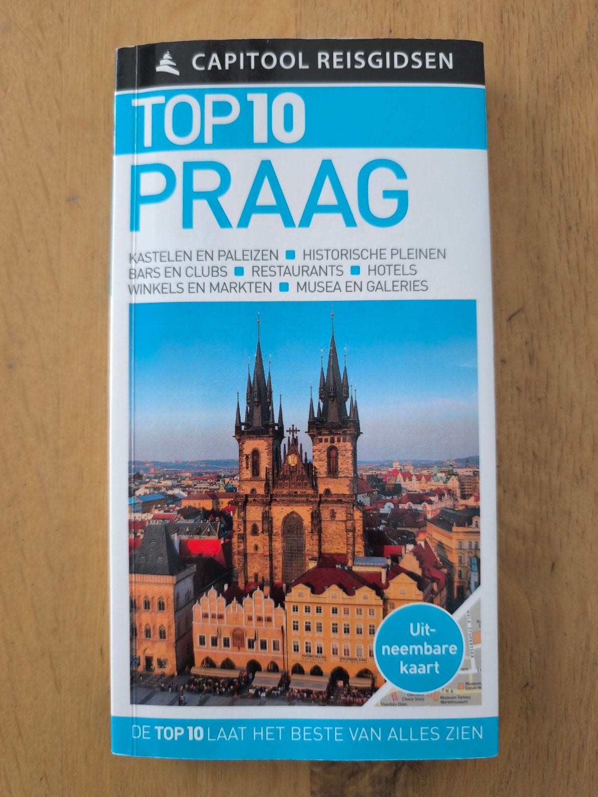 Capitool Reisgids Top 10 Praag - Inclusief uitneembare kaart, Capitool, Europa, Ophalen of Verzenden, Zo goed als nieuw