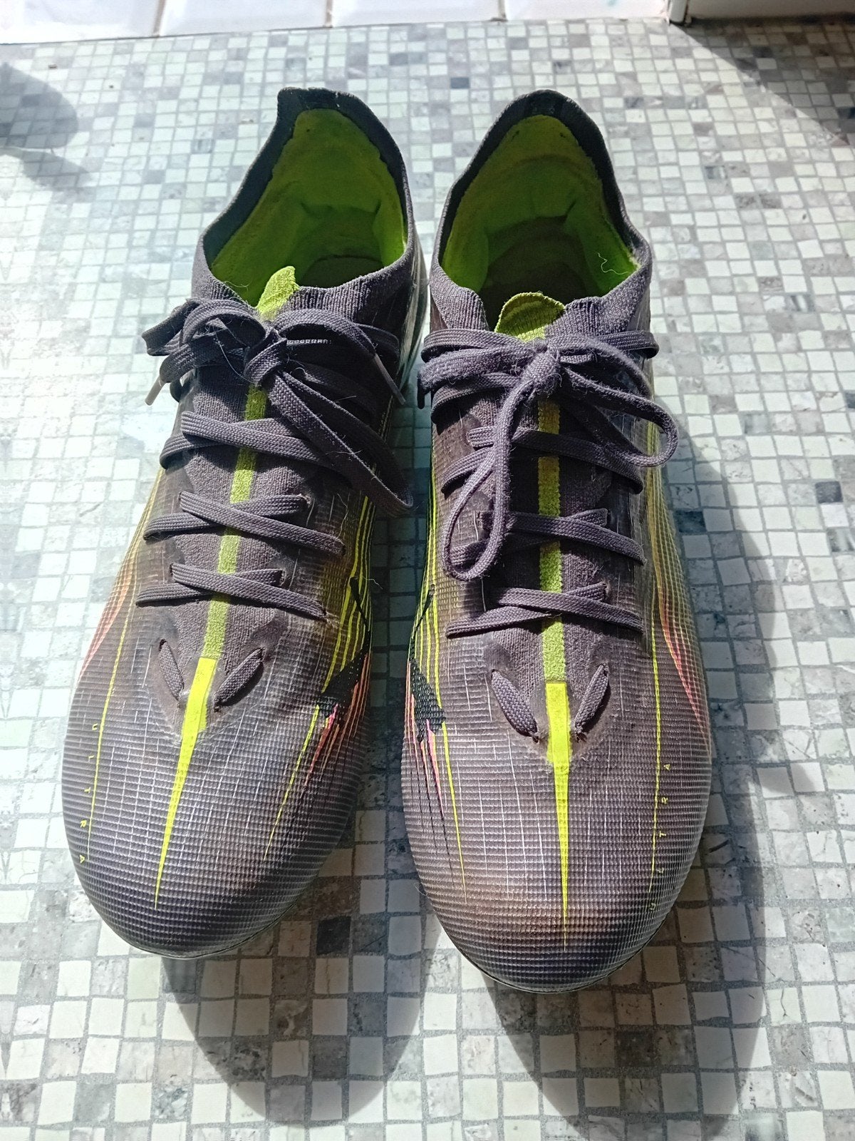 Puma heren voetbalschoen maat 43., Sport en Fitness, Maat XS of kleiner, Ophalen, Gebruikt, Schoenen