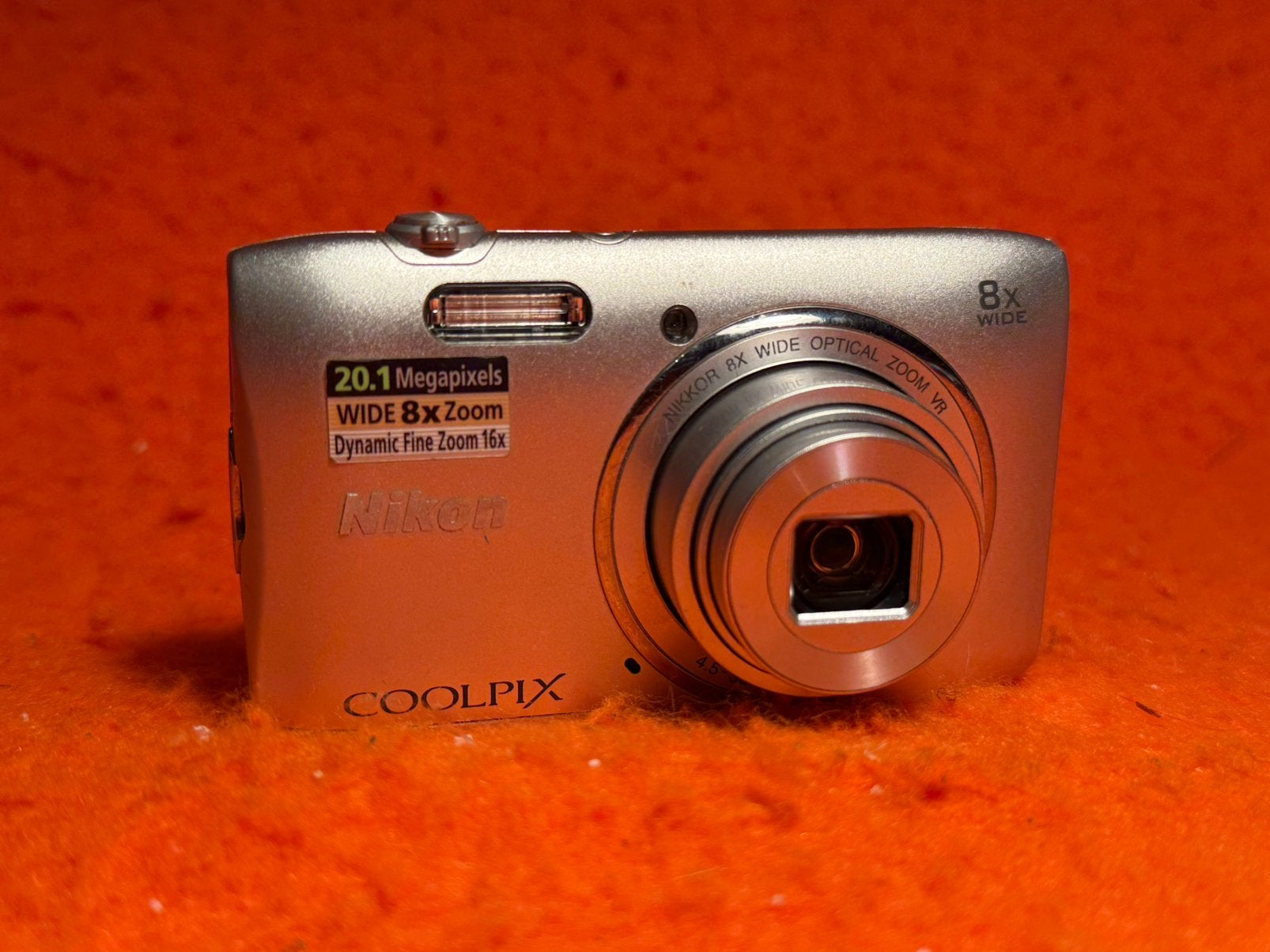 Nikon Coolpix S3600 – Mooie staat – Inclusief oplader, Ophalen of Verzenden, A, A, A
