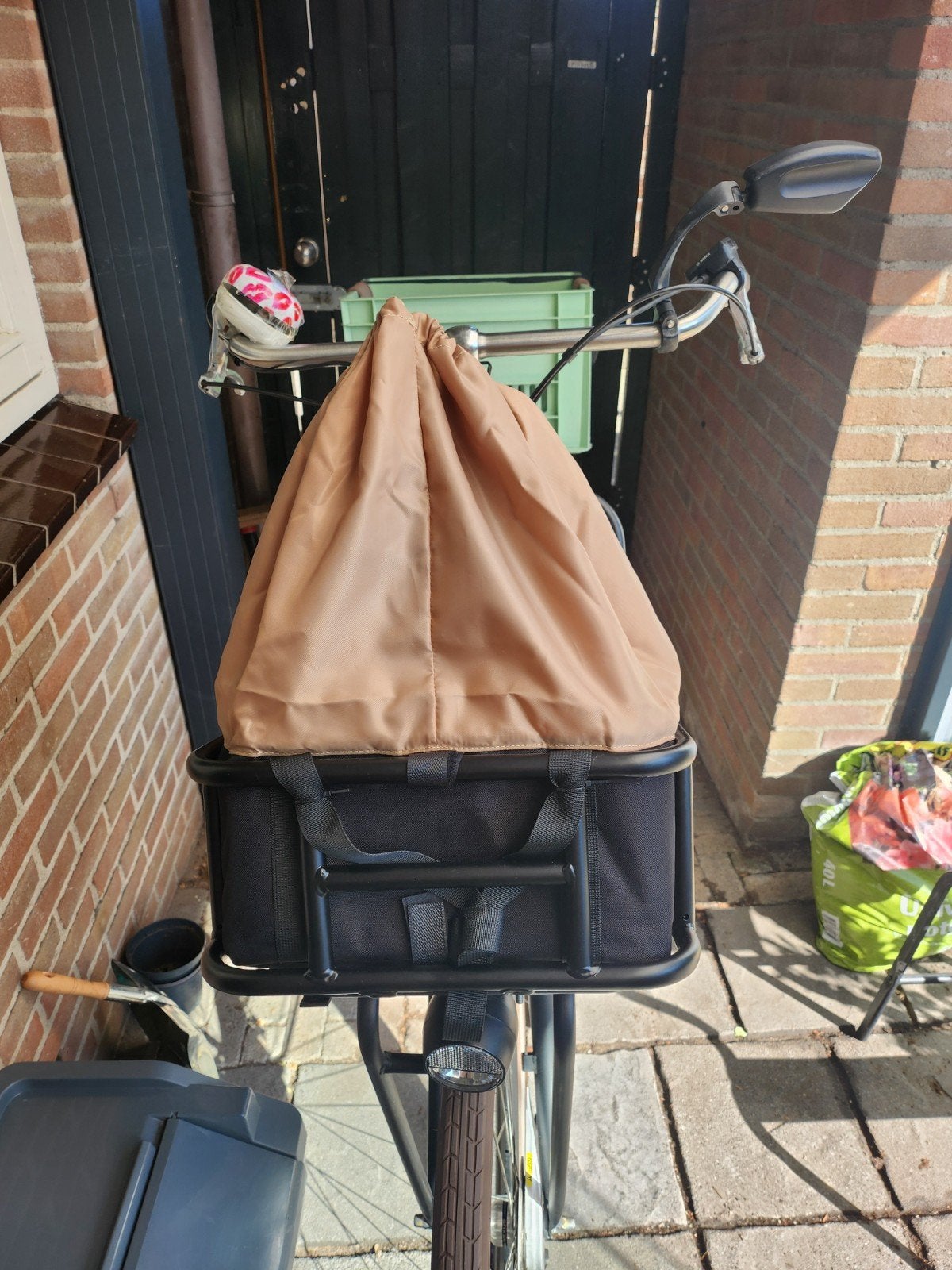 Nieuwe Fietsmand met Koeltas en Stuurbevestiging, Fietsen en Brommers, Fietsaccessoires | Fietsmanden, Ophalen, Onbekend, Stuurbevestiging