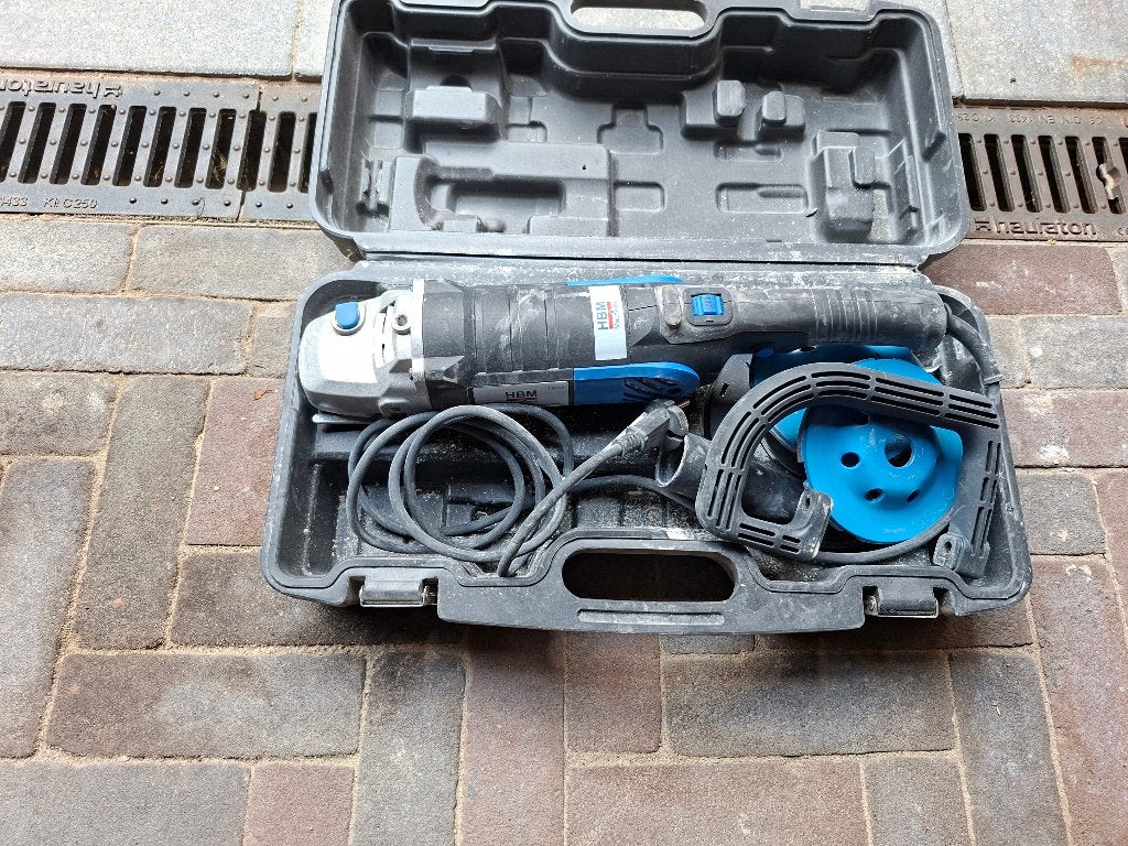 betonschuurmachine, Ophalen of Verzenden, Gebruikt, 700 tot 1000 watt, Haakse handslijpmachine