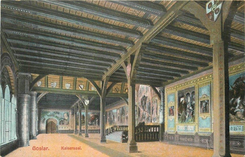 701-307-013 Goslar Kaisersaal, Verzenden, Voor 1920, Duitsland