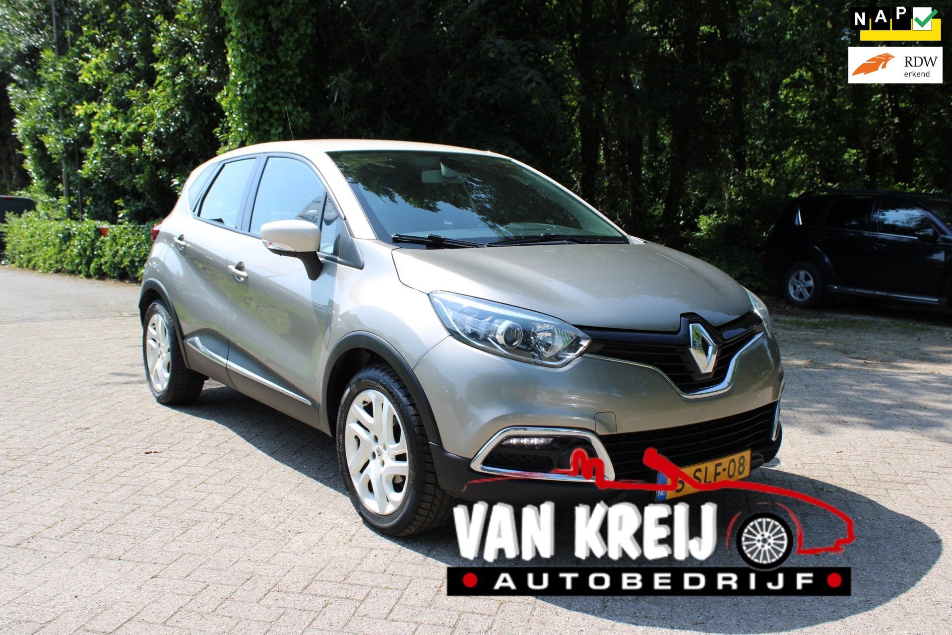 Renault Captur 0.9 TCe Dynamique, Clima, Trekhaak, Navi, 731, Auto's, Voorwielaandrijving, Stof, Gebruikt, 49 €/maand