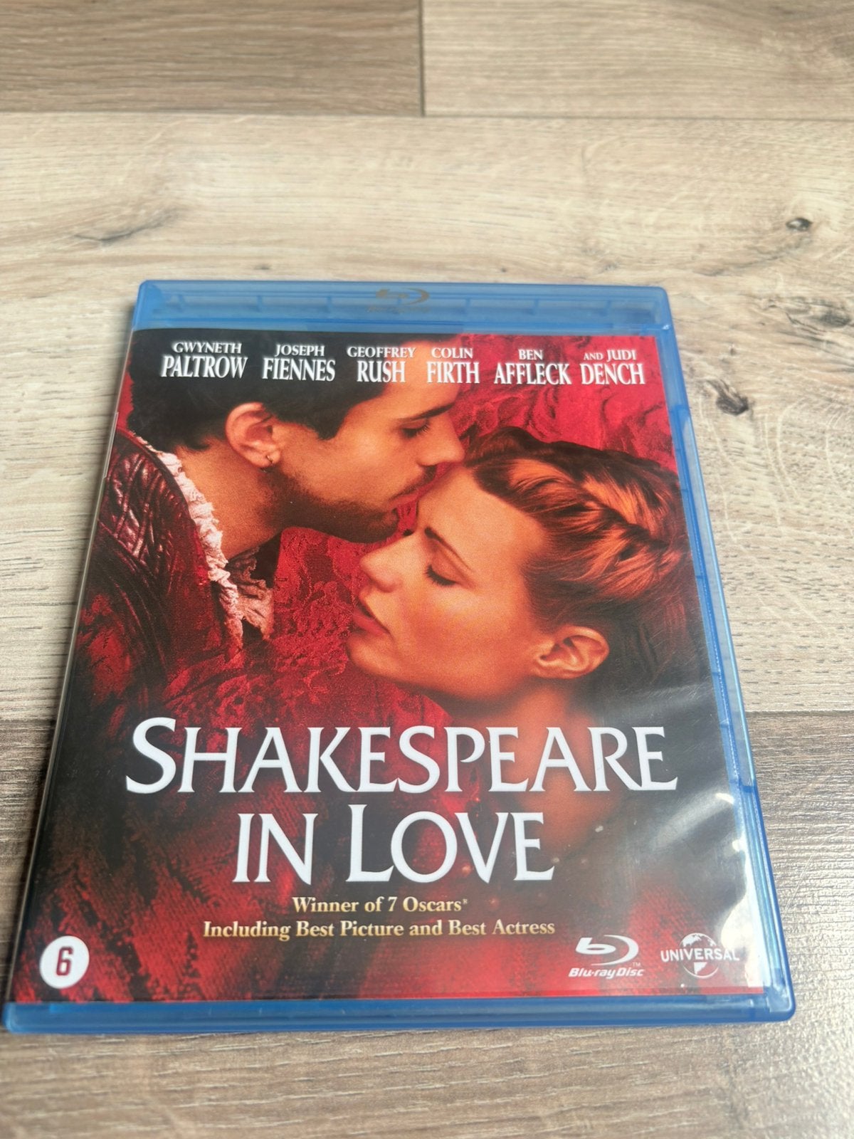 Shakespeare in Love blu ray nederlandse uitgave, Cd's en Dvd's, Blu-ray, Ophalen of Verzenden, Zo goed als nieuw, Muziek en Concerten