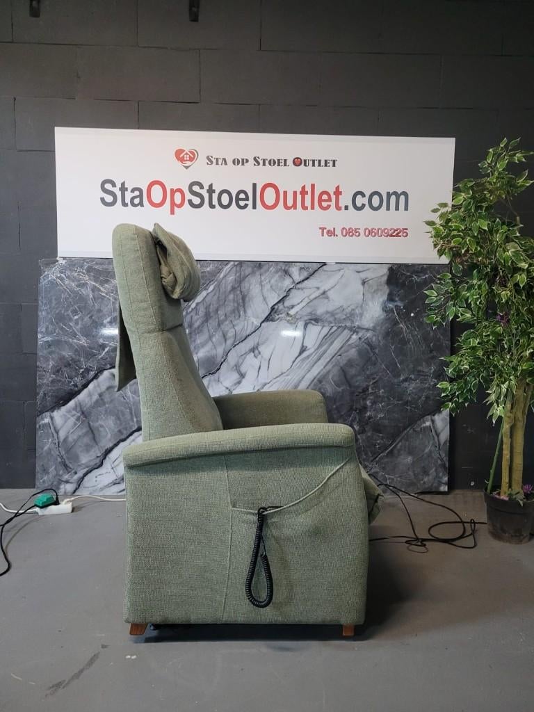 Staopstoel Fitform Wellness 580 Kantelfunctie en Verwarming, Minder dan 75 cm, Ophalen of Verzenden, Zo goed als nieuw, Stof