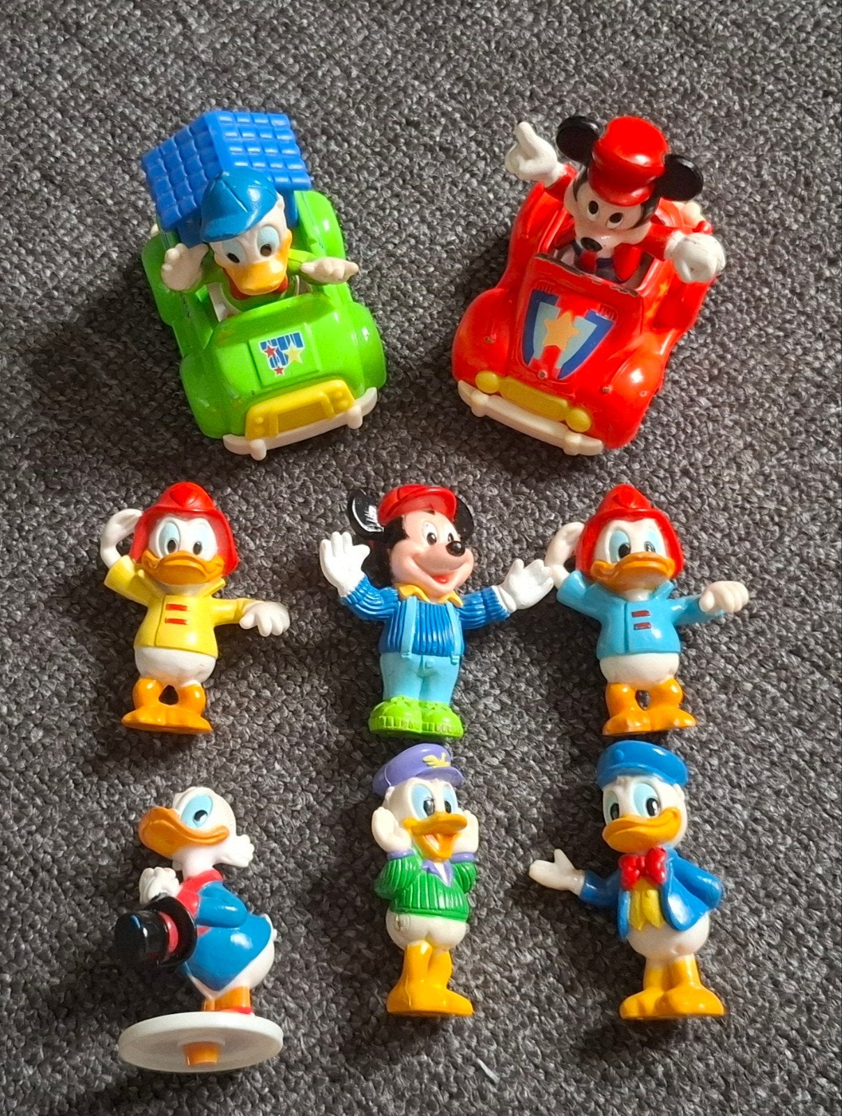 Verzameling Donald Duck en Mickey Mouse poppetjes, Verzamelen, Ophalen of Verzenden, Gebruikt