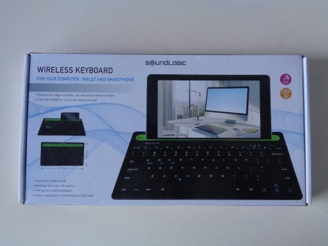 5126-20-1 : Soundlogic toetsenbord voor computer, tablet,, Computers en Software, Ophalen of Verzenden, Nieuw