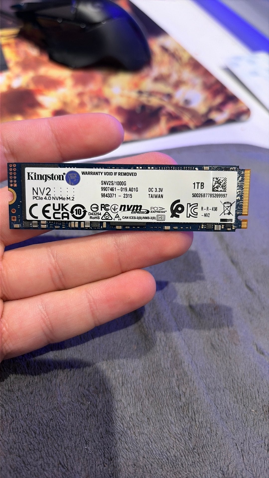 Kingston NV2 1TB M.2 NVMe SSD (PCIe 4.0) – Zo goed als nieuw, Ophalen, Intern, Kingston, Zo goed als nieuw
