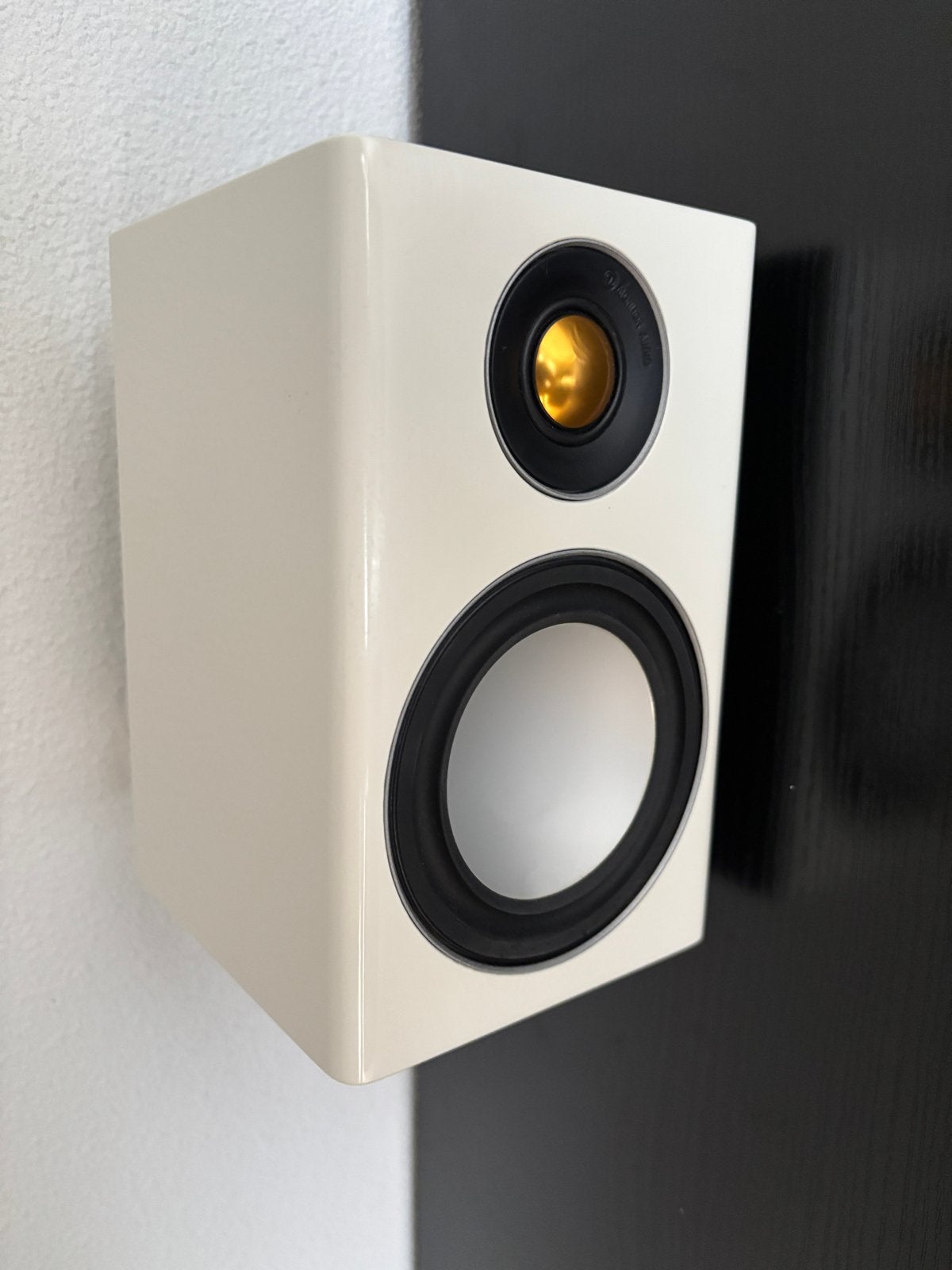 Monitor Audio Radius R90HT1 5.1 & Radius 390 Subwoofer Wit, Ophalen, Zo goed als nieuw, Geschikt voor surround/home cinema, Monitor Audio