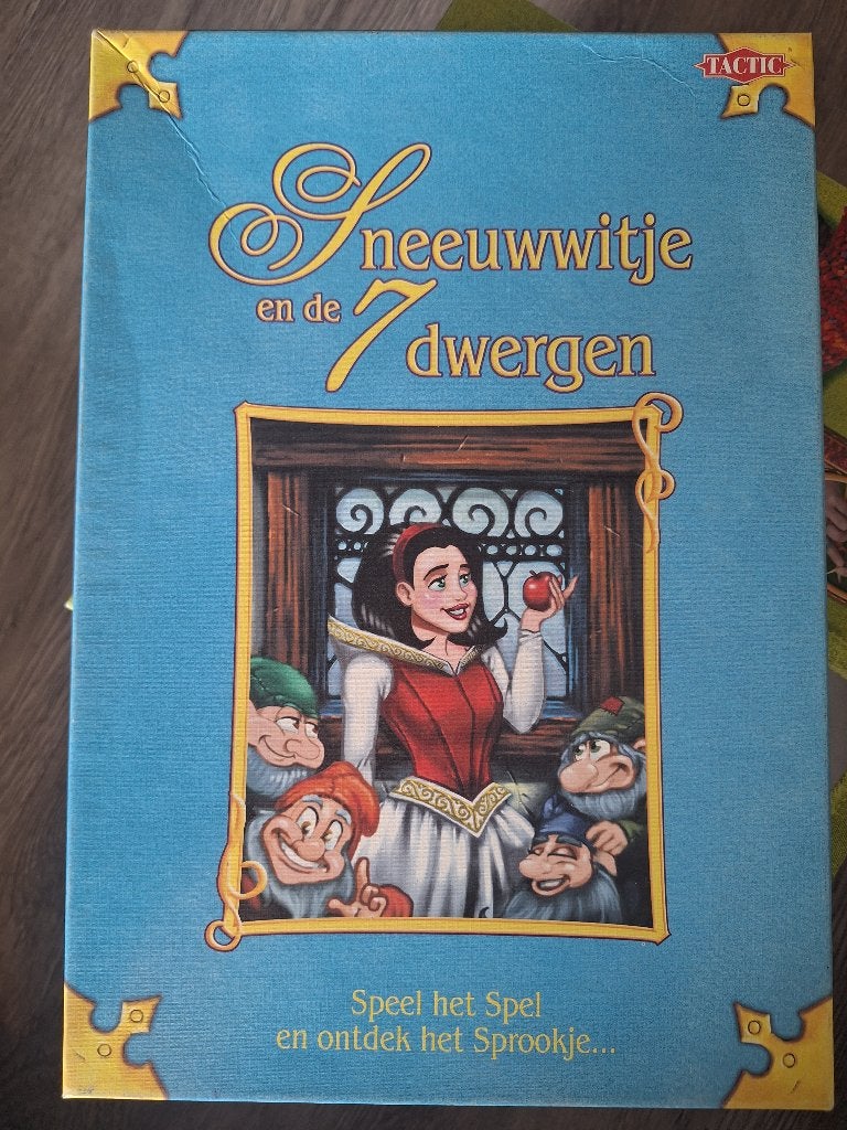 Sneeuwitje en de zeven dwergen spel, Drie of vier spelers, Ophalen of Verzenden, Zo goed als nieuw, Tactic