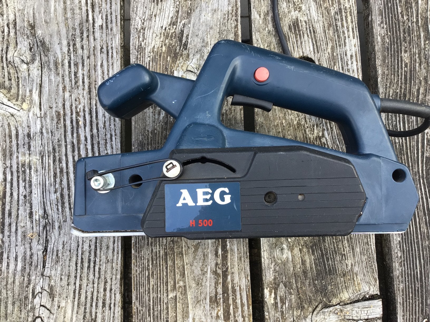 Schaafmachine AEG, Ophalen, Gebruikt