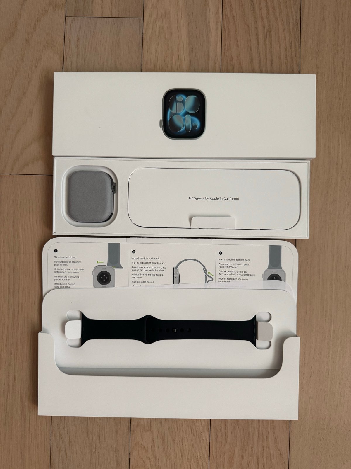 Apple Watch Serie 11 46mm, Ophalen of Verzenden, Zwart, IOS