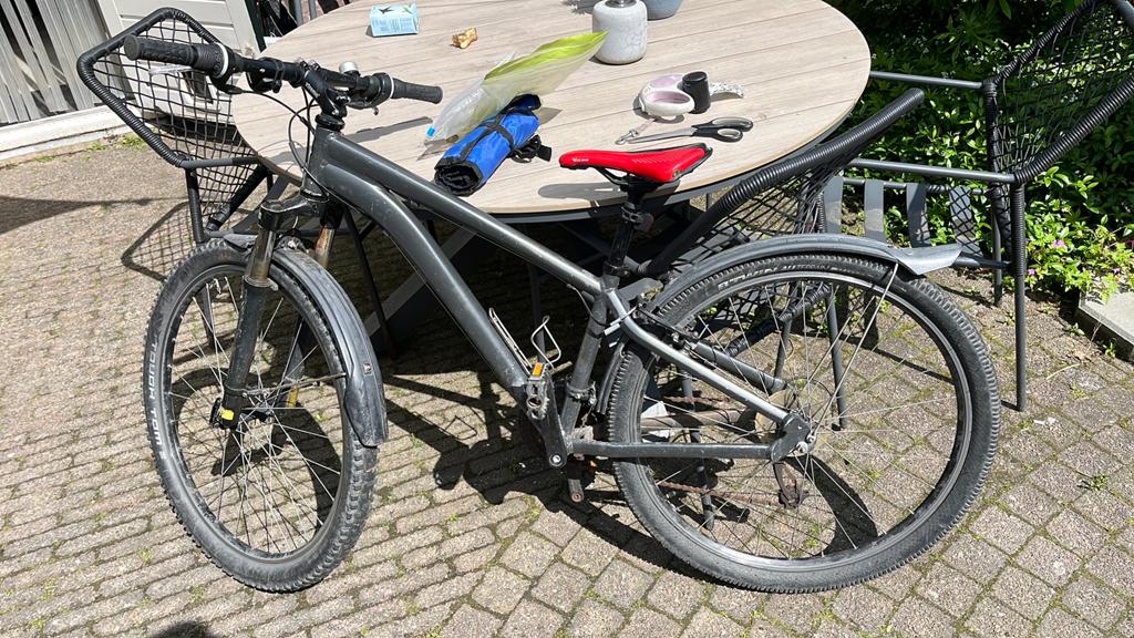 Decatlon st100 fiets kids, Minder dan 45 cm, Ophalen, Gebruikt, Overige merken