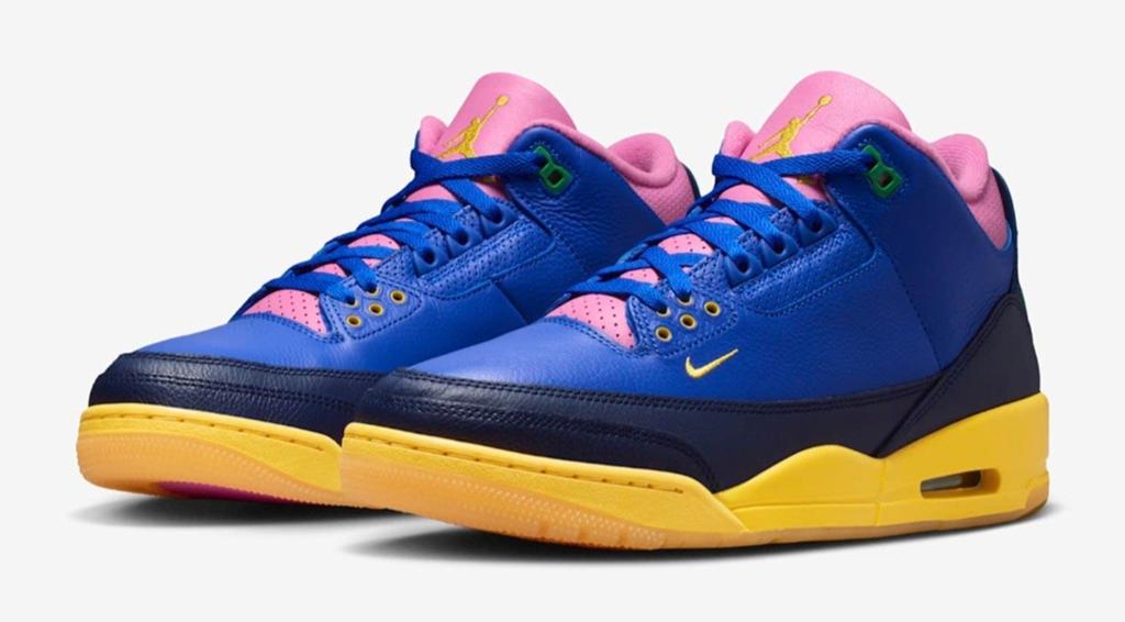 Nike Air Jordan 3 Retro SE 'Brazil' - mt 46, Kleding | Heren, Schoenen, Blauw, Nieuw, Ophalen of Verzenden, Sneakers of Gympen