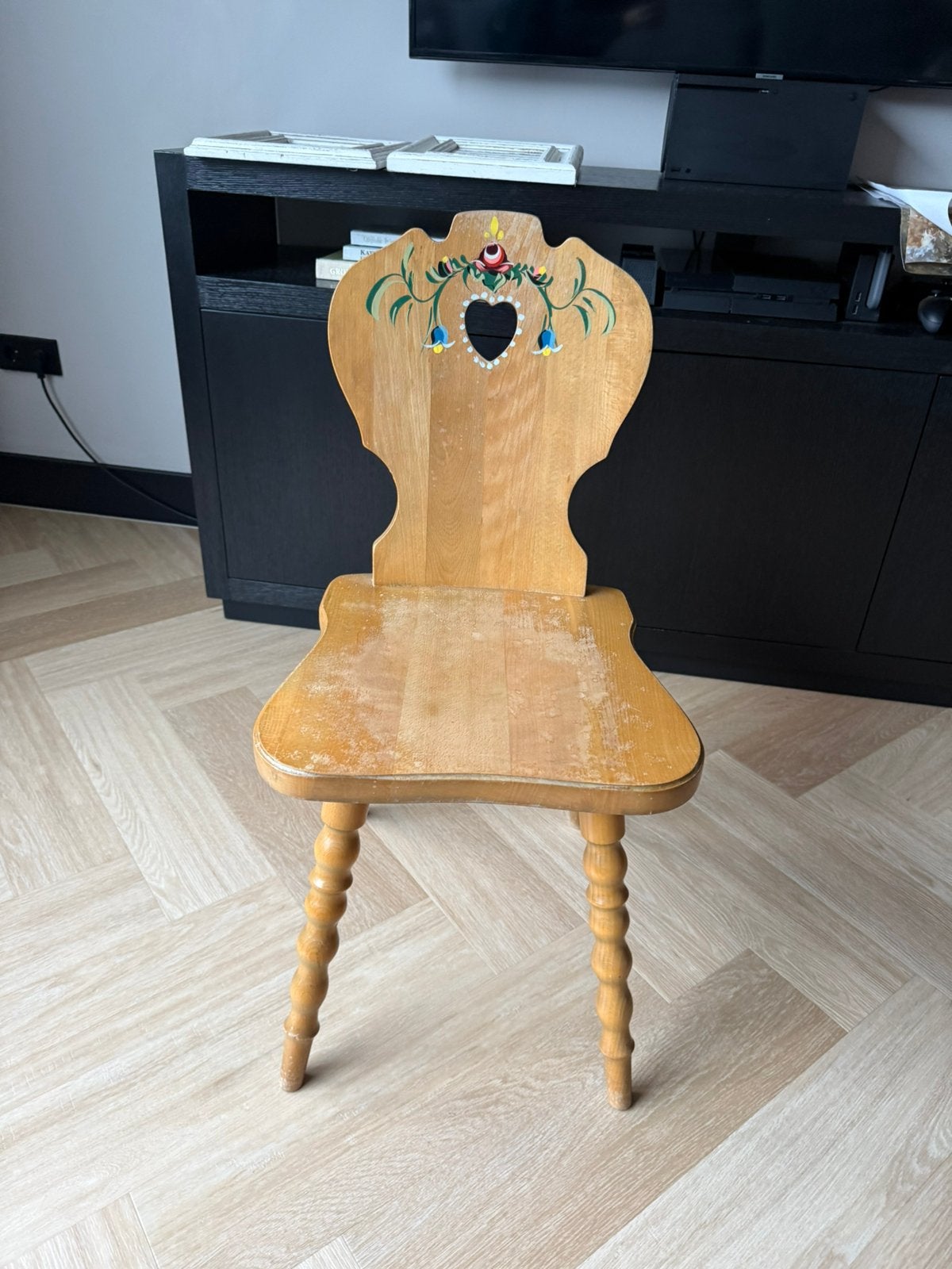 Oostenrijkse stoel, Ophalen