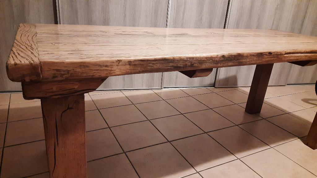 eettafel, Huis en Inrichting, Tafels | Eettafels, Zo goed als nieuw, 50 tot 100 cm, 150 tot 200 cm, Vijf personen of meer, Rechthoekig