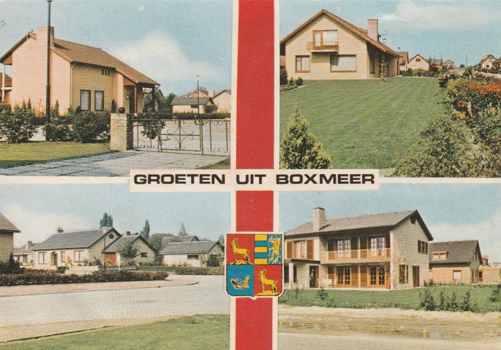 BOXMEER Huizen Groeten, Verzenden, 1960 tot 1980, Gelopen, Noord-Brabant