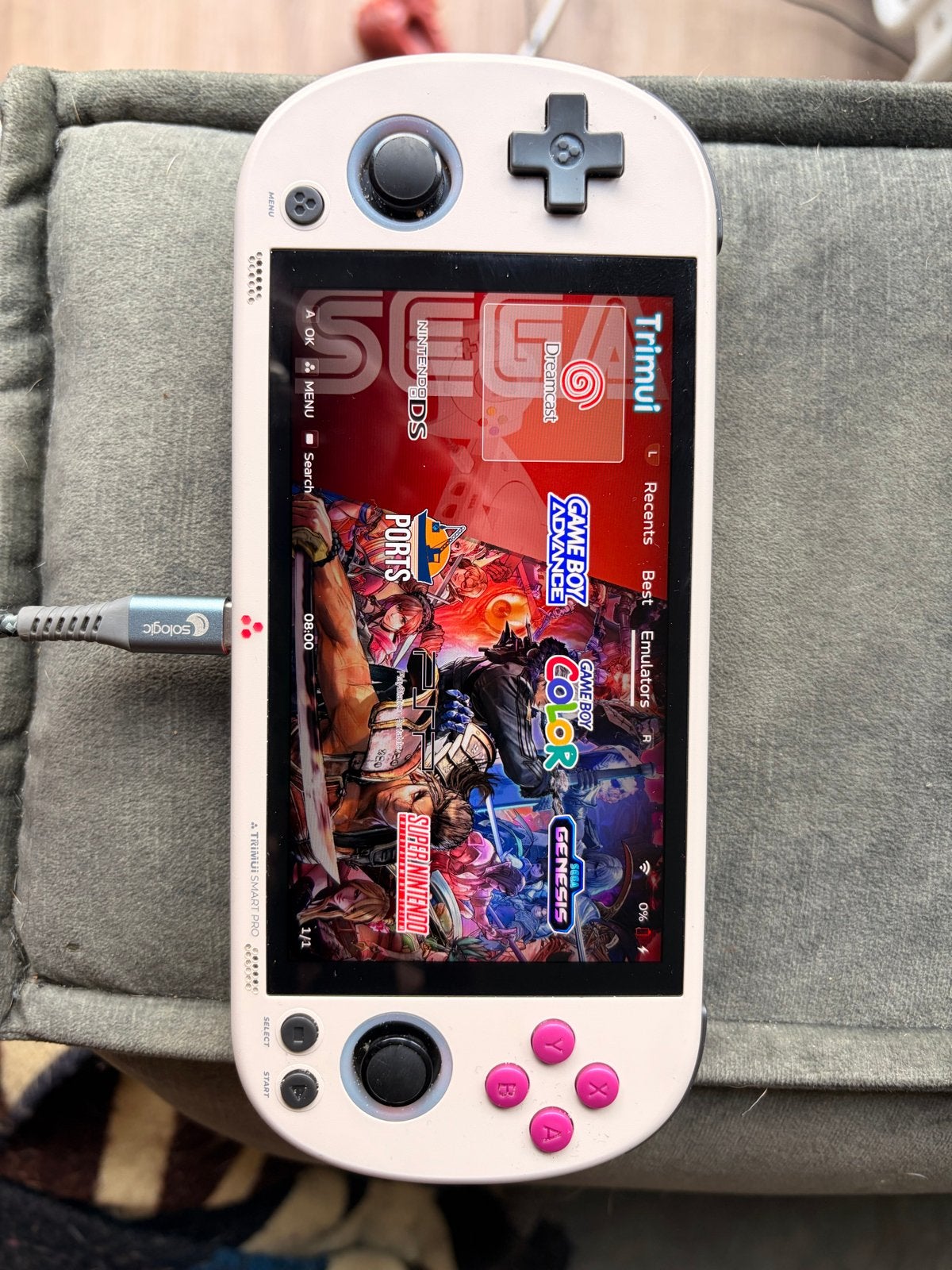 Retro Handheld Game Console, Ophalen of Verzenden, TrimUI, Zo goed als nieuw