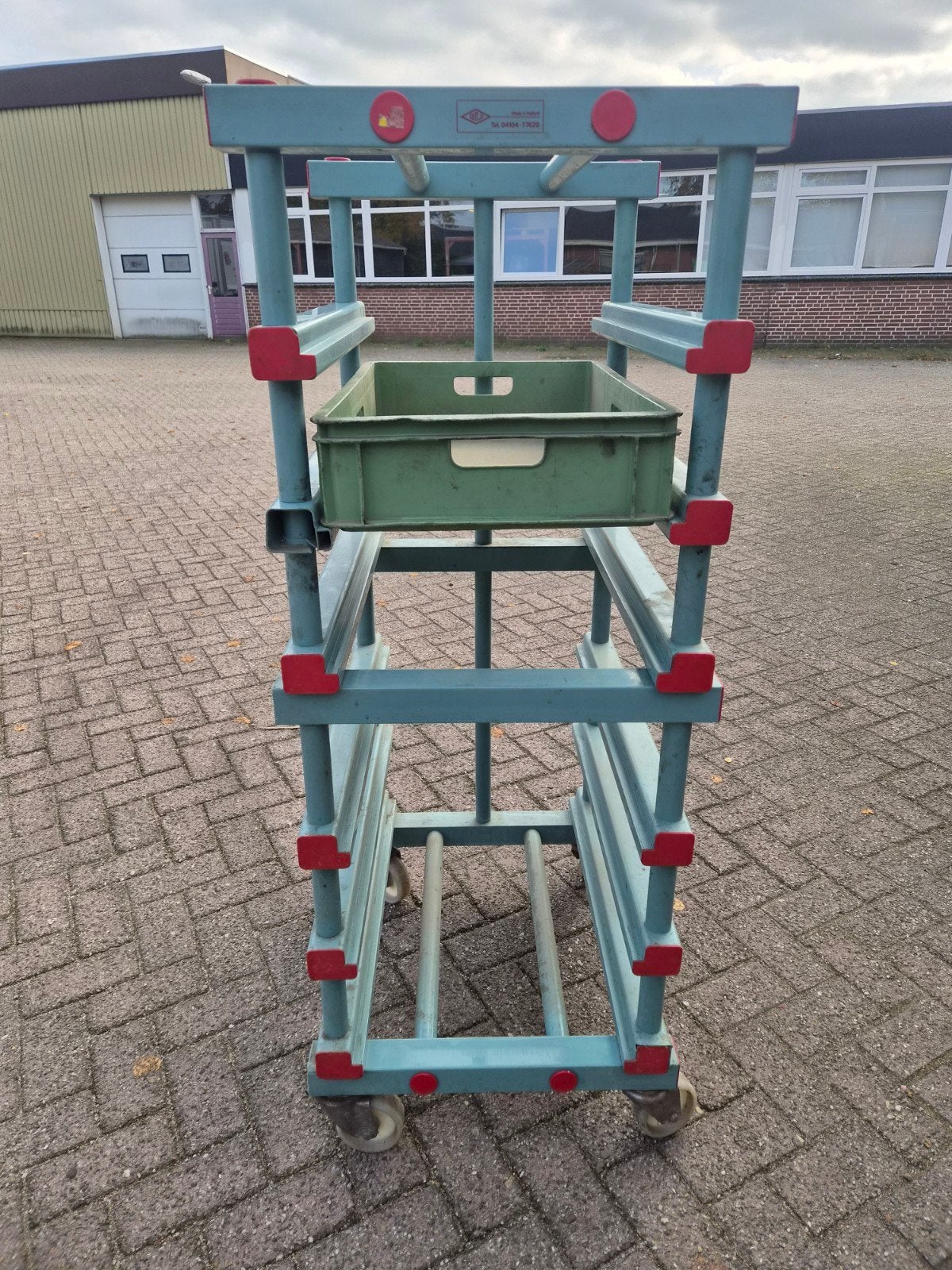Verrijdbare krattenwagen / plateauwagen merk REA, Ophalen, Rea, Info@rea.nl, Schijndel