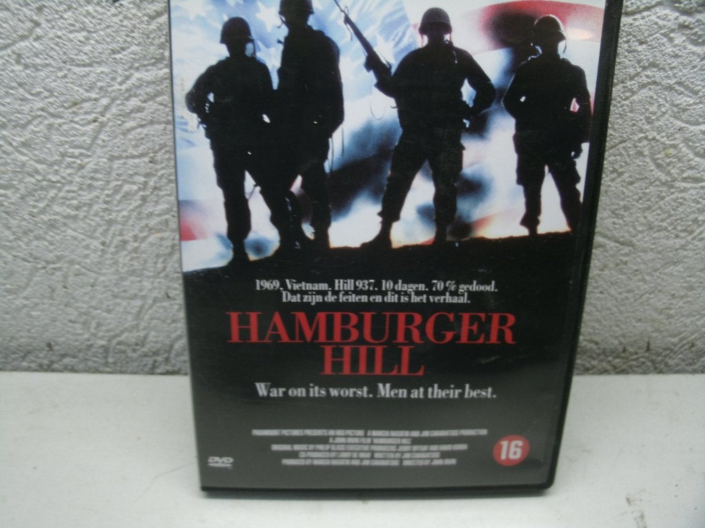 dvd hambuger hill, Ophalen of Verzenden, Zo goed als nieuw