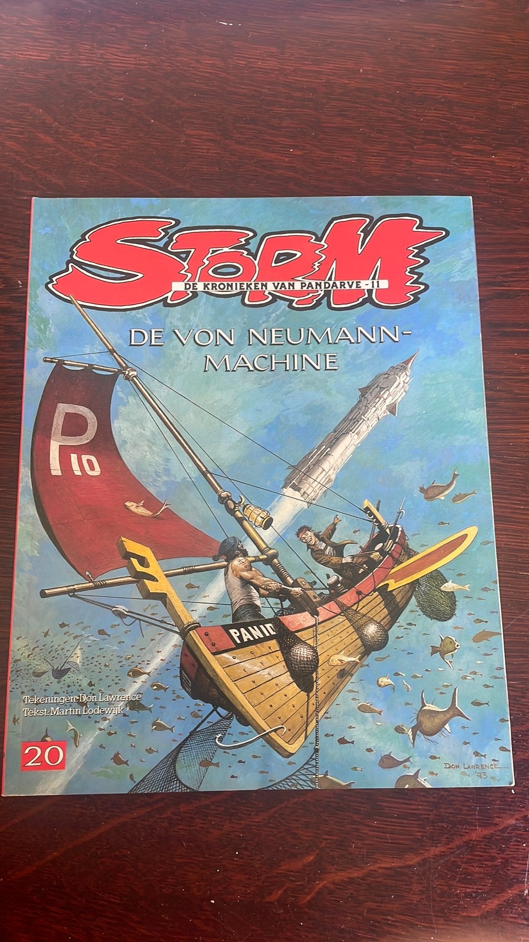 Storm - de kronieken van pandarve 11 - de von neumann machin, Eén stripboek, Ophalen of Verzenden, Zo goed als nieuw