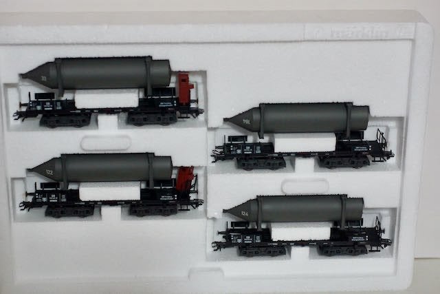 Märklin Spur H0 48250 Güterwagen-Set "Carbid-Flaschenwagen", Hobby en Vrije tijd, Wisselstroom, Ophalen of Verzenden, Märklin
