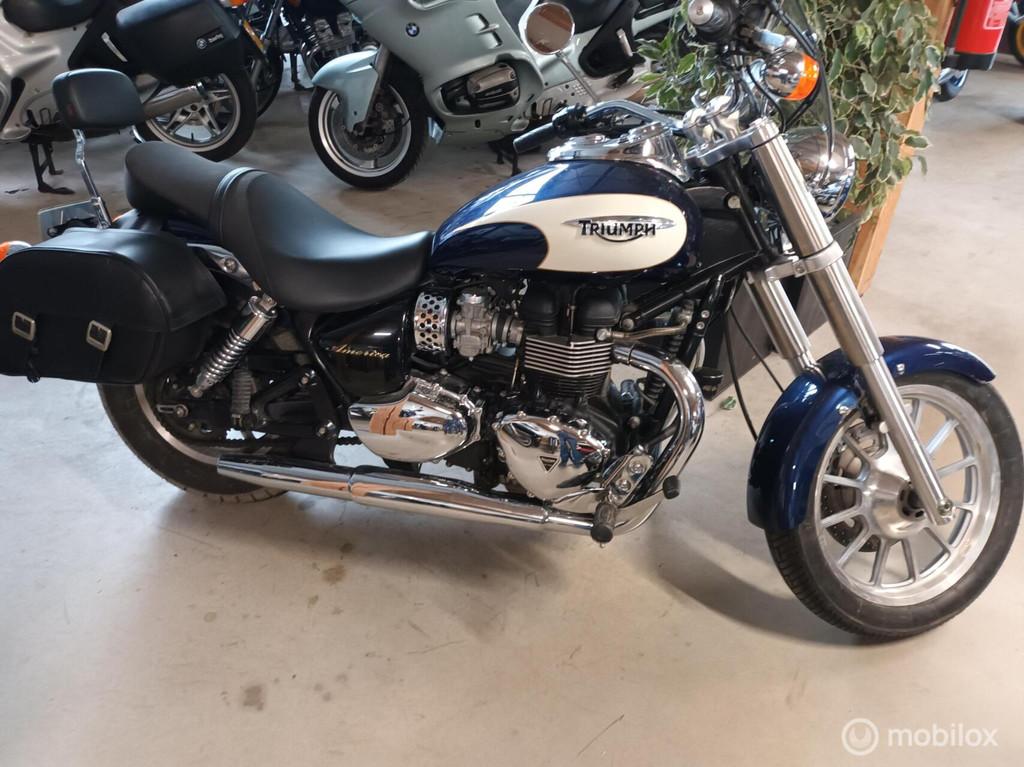 Prachtige Triumph Bonneville America 2009 7Dkm Inruil Kan, Chopper, Bedrijf, Meer dan 35 kW, 865 cc