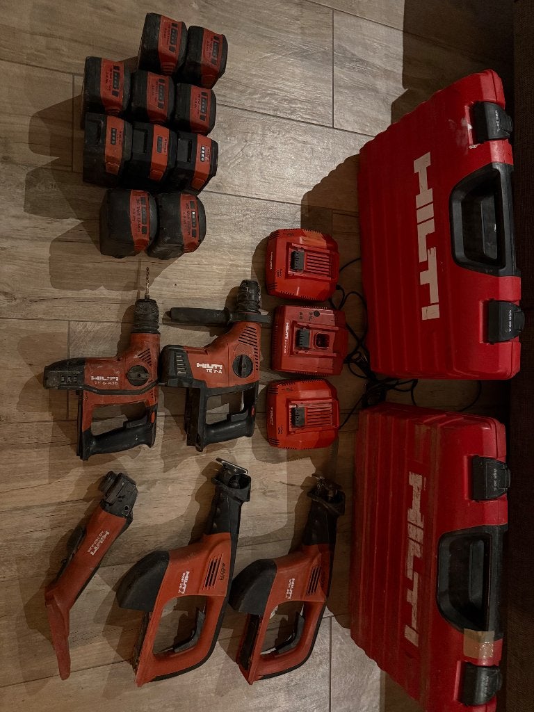 Hilti 36v, Gebruikt