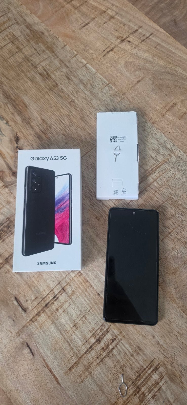 Samsung Galaxy A53 5G 128GB Zwart - Zo goed als nieuw, Telecommunicatie, Mobiele telefoons | Samsung, Zwart, Touchscreen, Ophalen of Verzenden