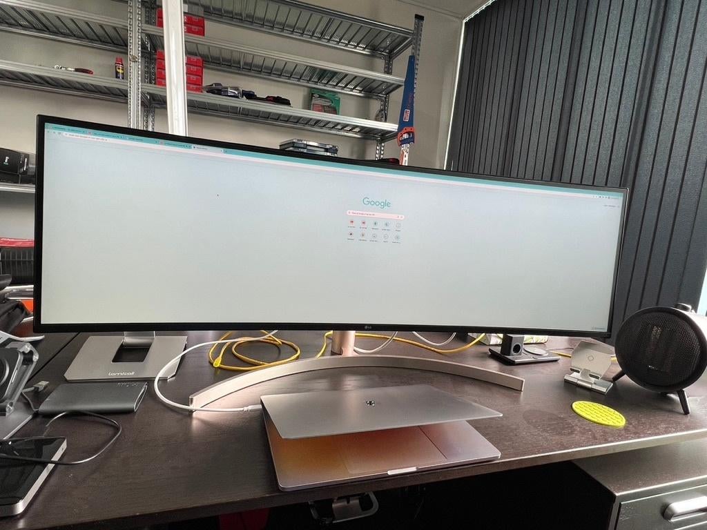 LG 49WL95C-WE LED display 124,5 cm (49") 5120 x 1440 Pixels, Computers en Software, Monitoren, Ophalen, Krijgsman 1, 1186 DM Amstelveen