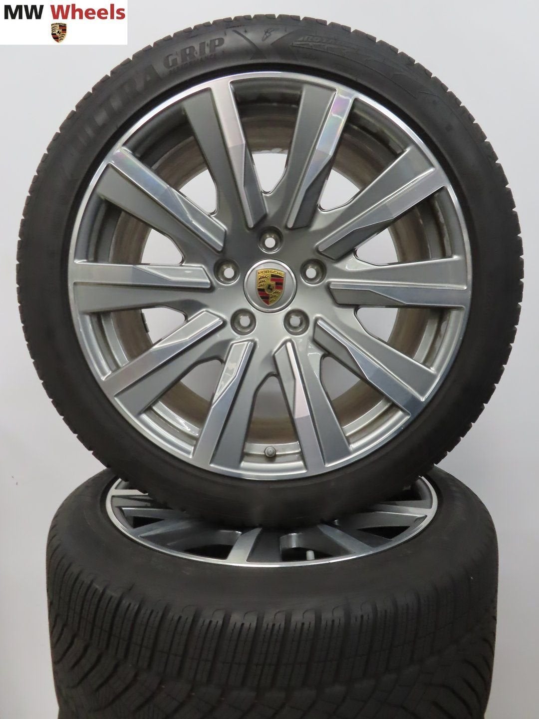 Originele Porsche Taycan 20 inch velgen winterbanden set, Auto-onderdelen, Banden en Velgen, -, -, Banden en Velgen, 20 inch