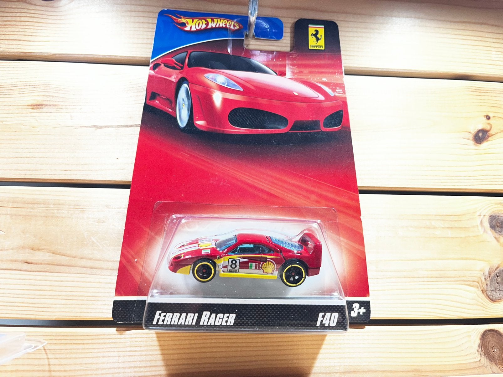Ferrari Racer Ferrari F40 hotwheels, Ophalen of Verzenden, Zo goed als nieuw, Auto