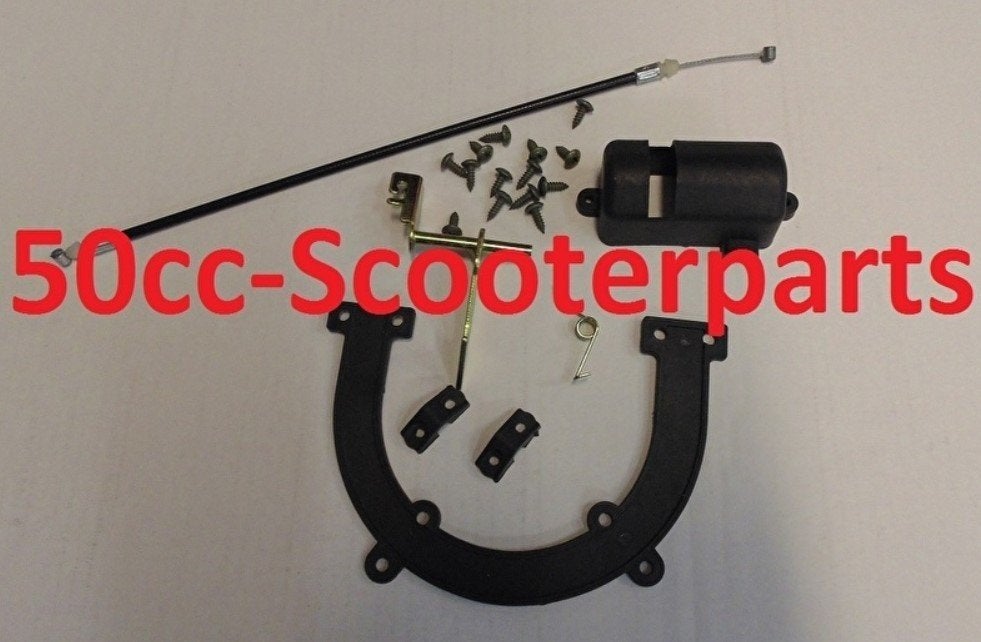 zadel slot set voor Turbho Rl-50 Iva Lux 50 BTC RIVA Vespeli, Ophalen of Verzenden