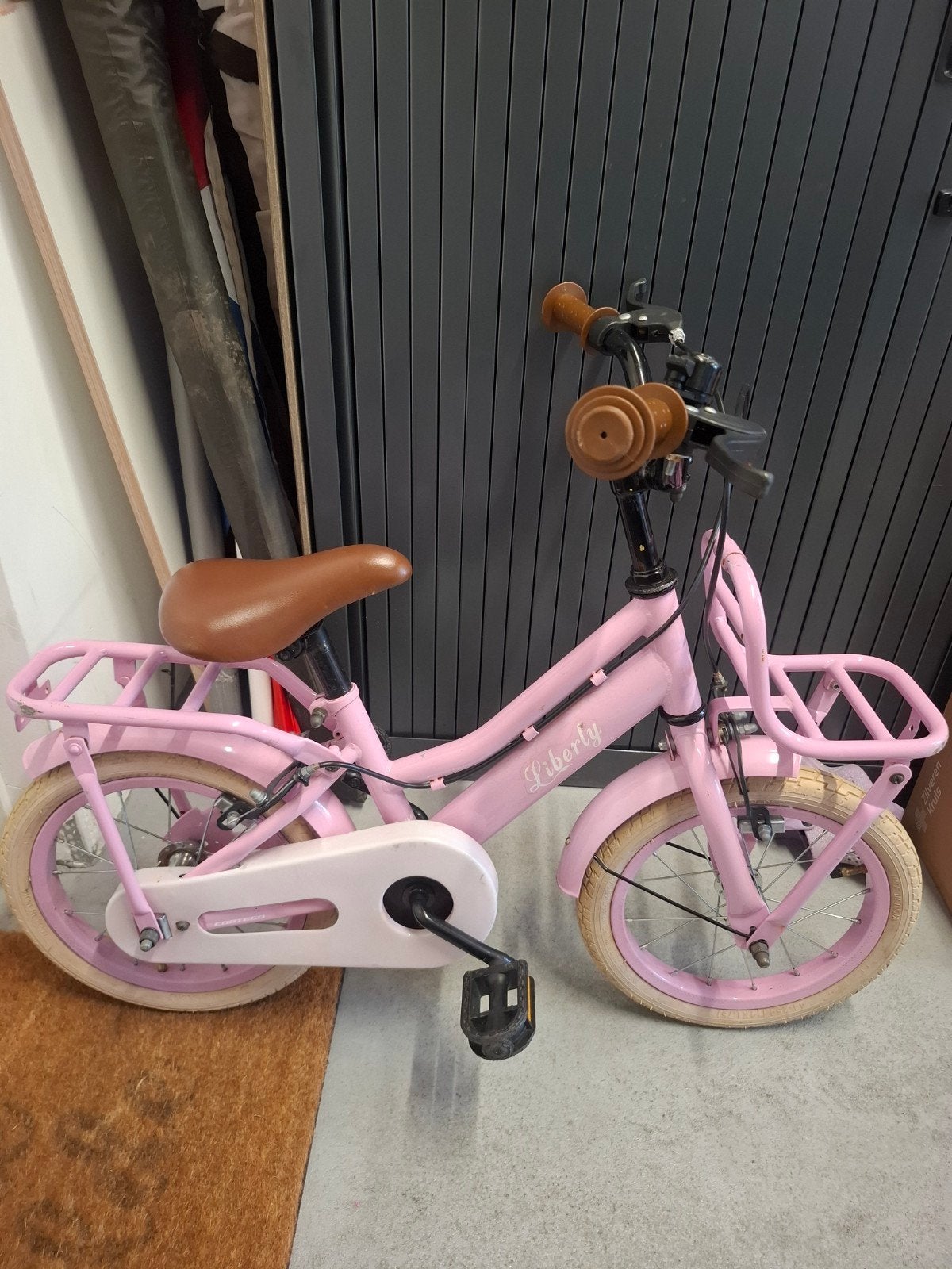 Meisjes fietsje!, Fietsen en Brommers, Fietsen | Kinderfietsjes, Ophalen, Gebruikt, Minder dan 16 inch