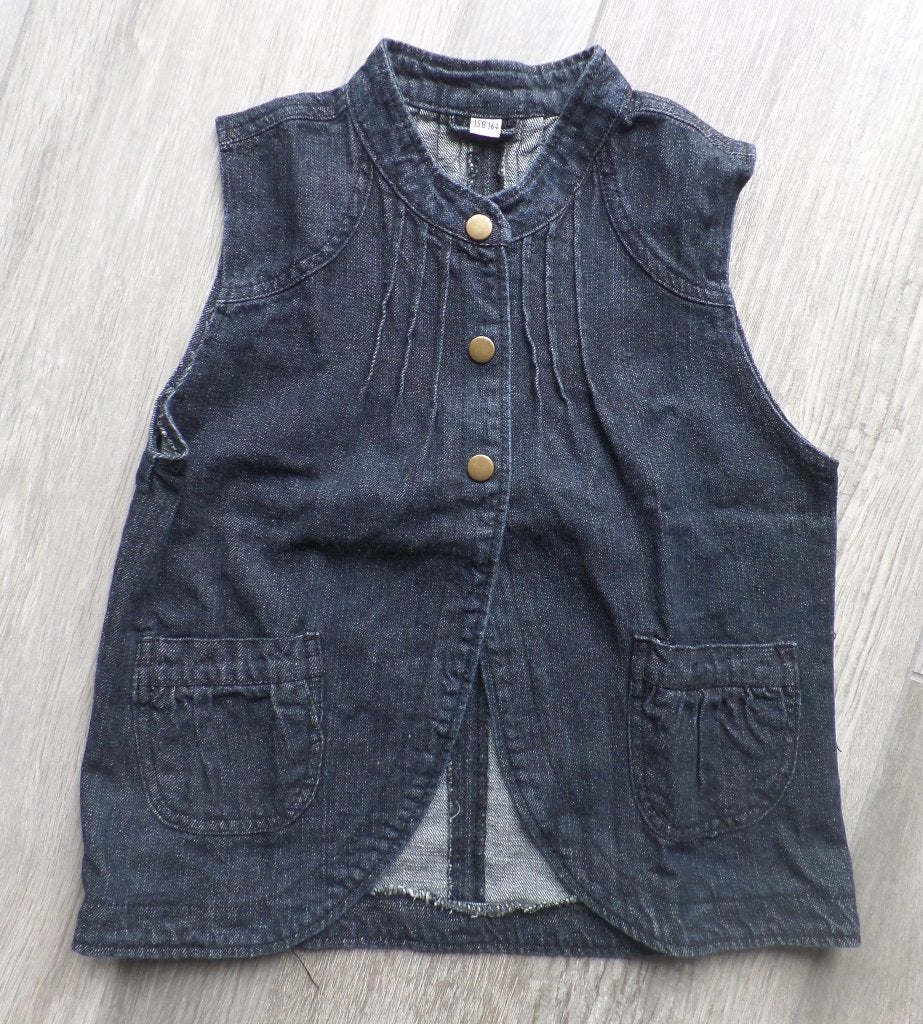Spijker gilet 158 / 164, Kinderen en Baby's, Ophalen of Verzenden, Zo goed als nieuw, Meisje, Trui of Vest