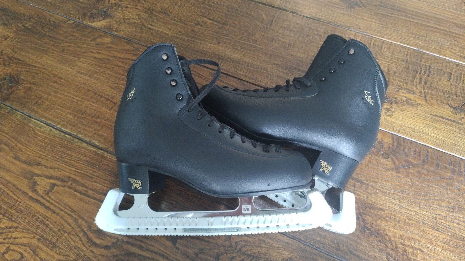 Kunstschaatsen Risport RF Electra met MK Flight ijzers zwart, Ophalen of Verzenden, Gebruikt, Kunstschaatsen, Overige merken