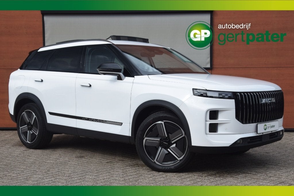 Jaecoo 7 1.5GDI SHS-P Exclusive Rijklaar, Snel leverbaar, Auto's, Gebruikt, Zwart, 347 pk, Wit