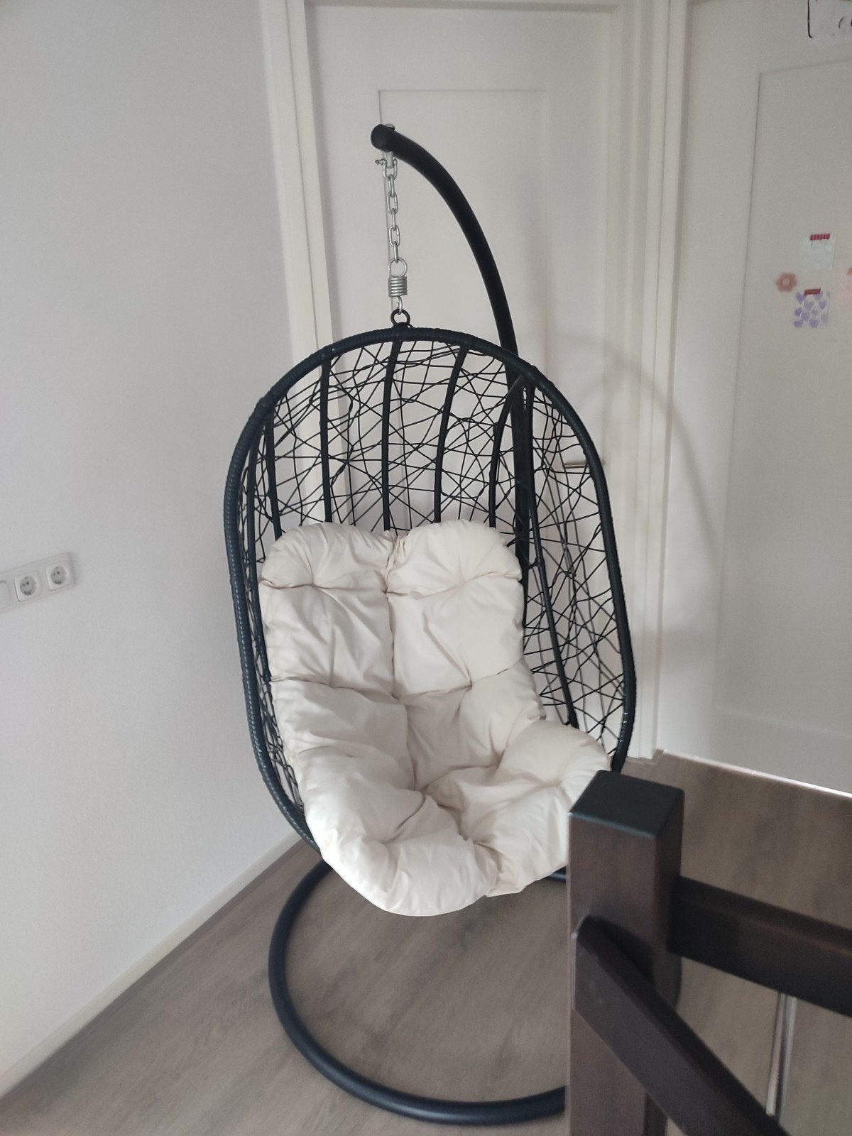 hangstoel zwart, Ophalen, Gebruikt, Zwart, Eén
