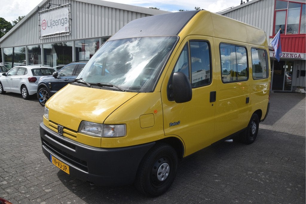 Peugeot Boxer 270 CS TDdi 2.5 Buscamper | Fietsrek | Dakraam, Caravans en Kamperen, Campers, Overige merken, Buscamper of Camperbus