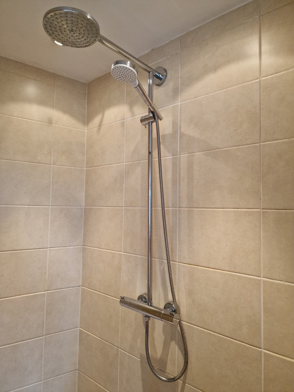 Hansgrohe Doucheset met Thermostatische Kraan, Ophalen, Zo goed als nieuw, Chroom, Douche