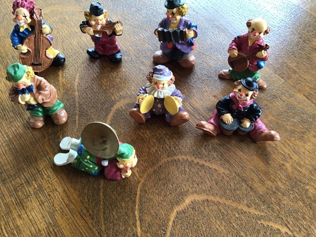 Muziek clown /clowntjes /, Ophalen of Verzenden, Zo goed als nieuw, Mens