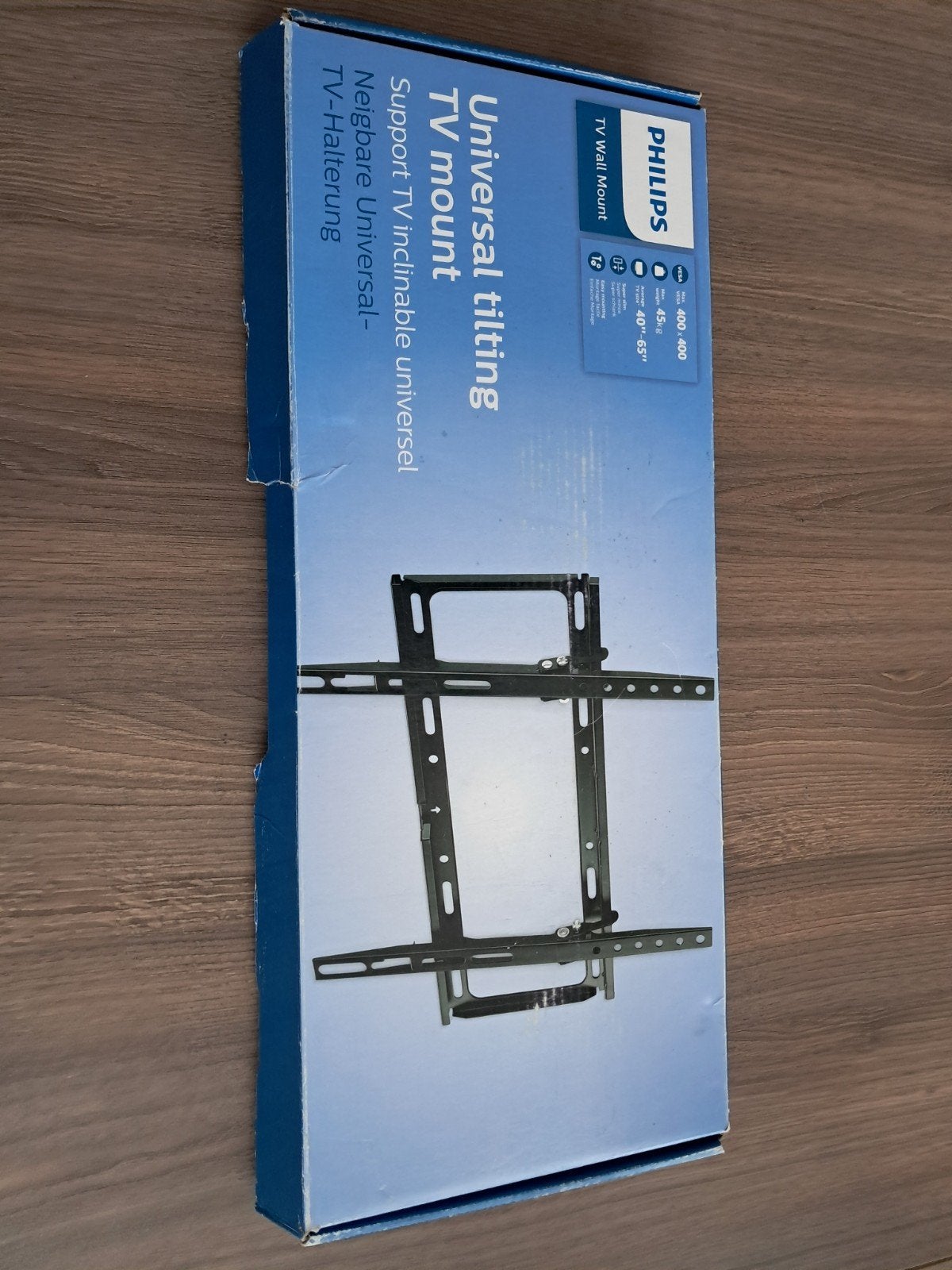 Philips Kantelbare TV Muurbeugel Nieuw in Doos, Ophalen of Verzenden, Nieuw