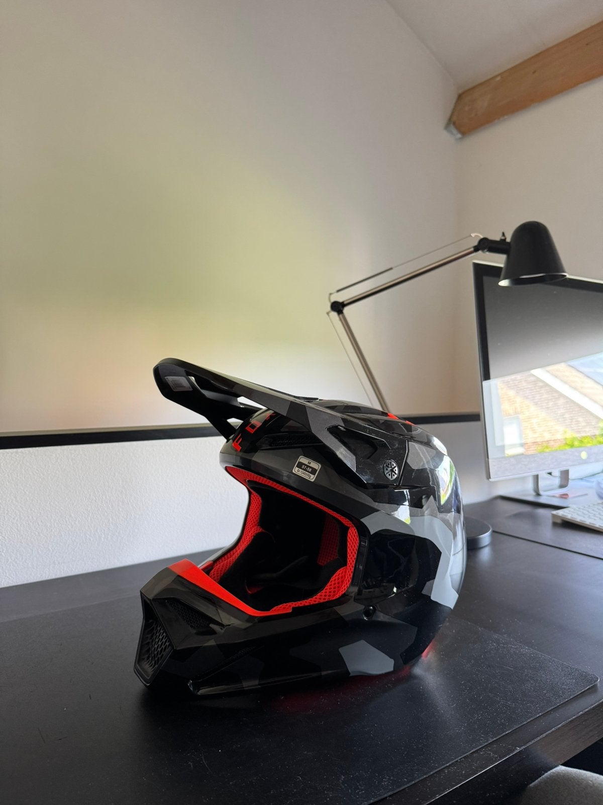 Fox helm V1 BNKR maat M (met mips), Ophalen of Verzenden, Zo goed als nieuw, M, Heer